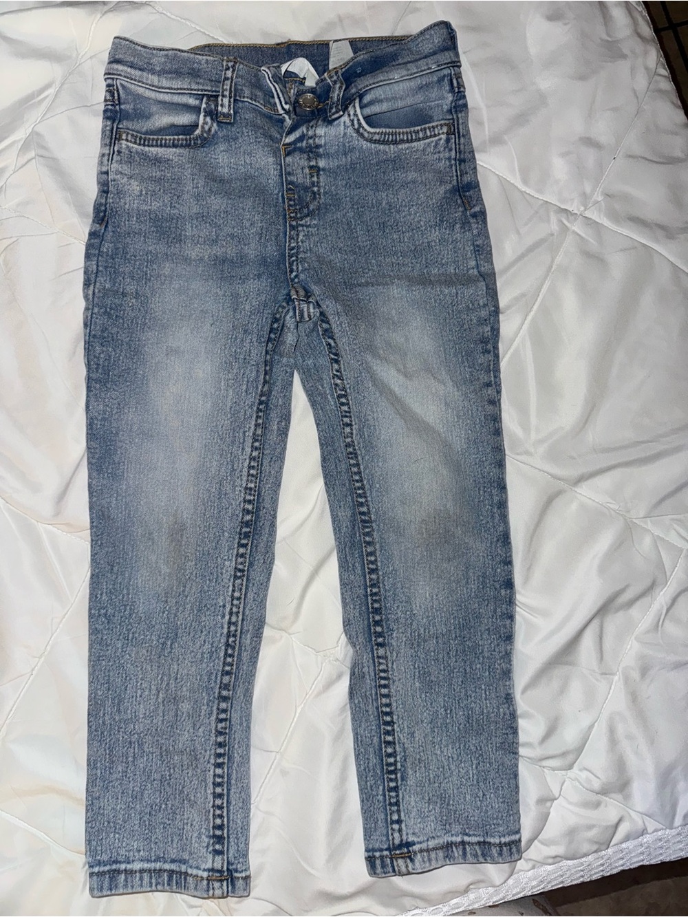 H&M Men's Skinny Jeans in Light Blue Wash